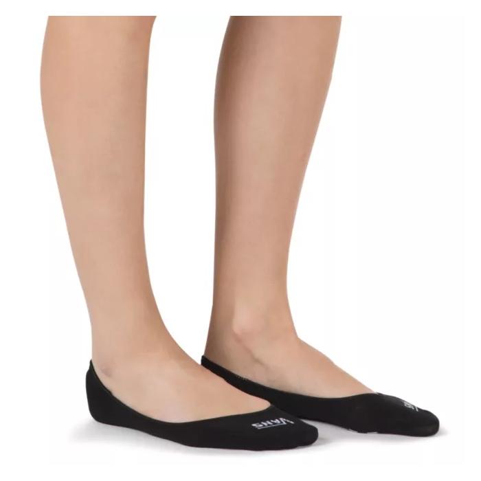 Ponožky Vans GIRLY NO SHOW  Black/White (2 PAIR)