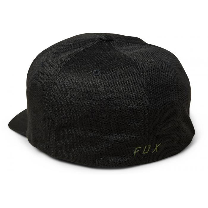Kšiltovka Fox Lithotype Flexfit 2.0 Hat Black/Green