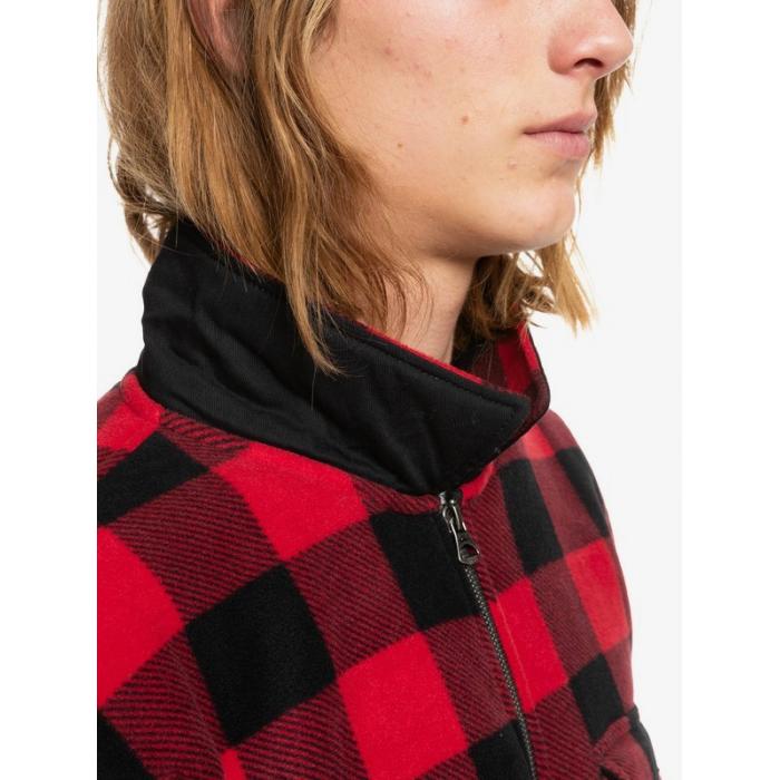 Košile Quiksilver TOLALA ALLOVER AMERICAN RED TOLALA PLAID