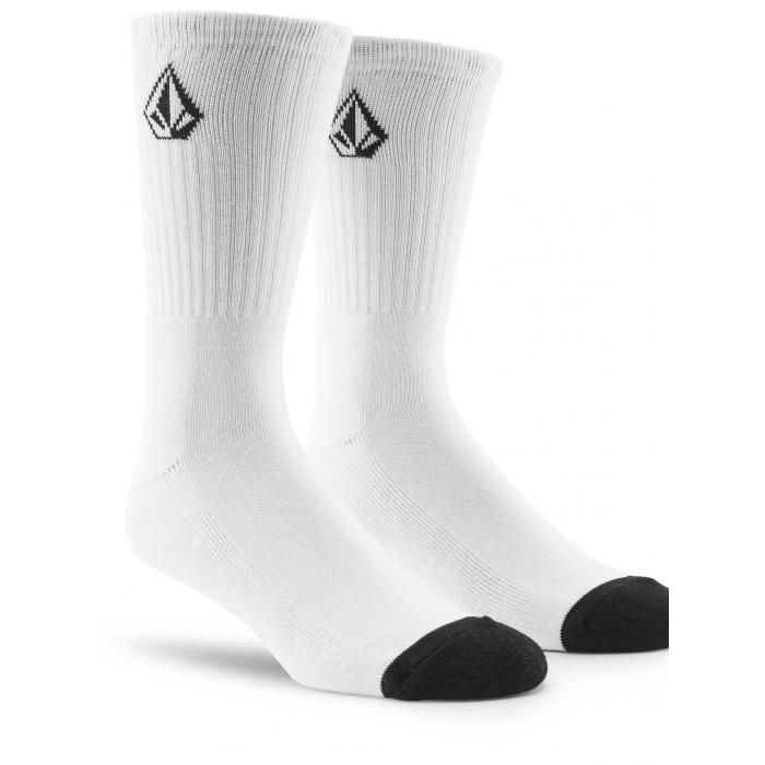 Ponožky Volcom Full Stone Sock 3-Pack White