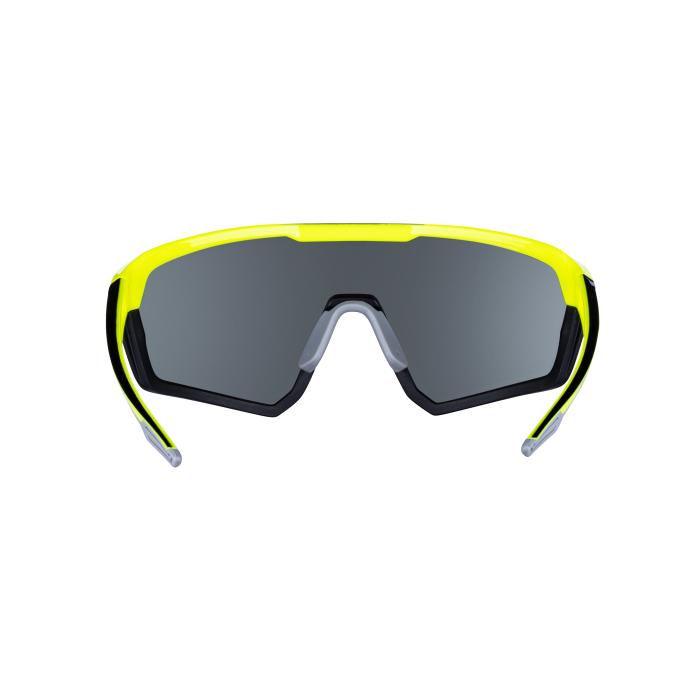 Brýle FORCE APEX, fluo-černé,černé kontrastní sklo
