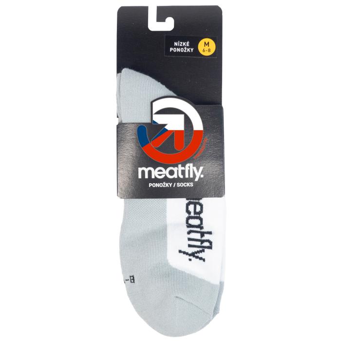 Ponožky Meatfly Boot, White