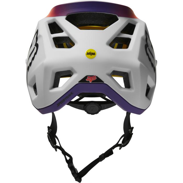 Cyklistická helma Fox Speedframe Vnish Ce White