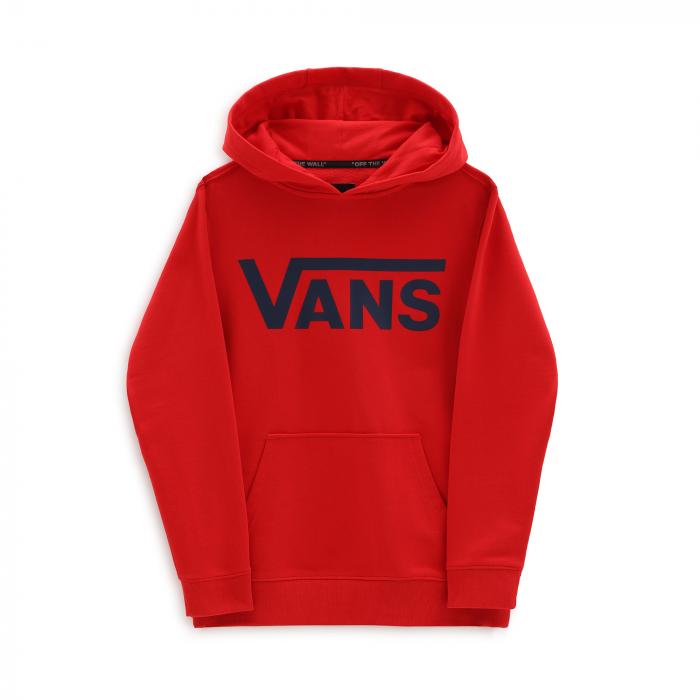 Mikina Vans CLASSIC PO HOODIE FT BOYS HIGH RISK RED/DRESS BLUES