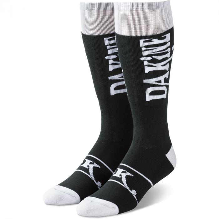 Ponožky Dakine MEN'S FREERIDE SOCK BLACK / WHITE