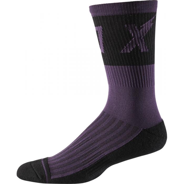 Ponožky Fox 8' Trail Cushion Sock Wurd Dark Purple