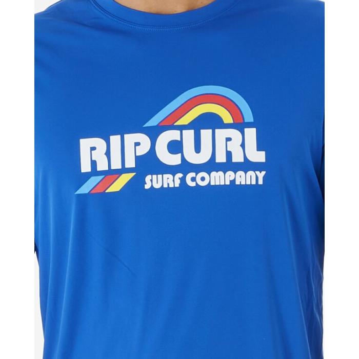 Tričko Rip Curl SURF REVIVAL PEAK TEE  RETRO BLUE