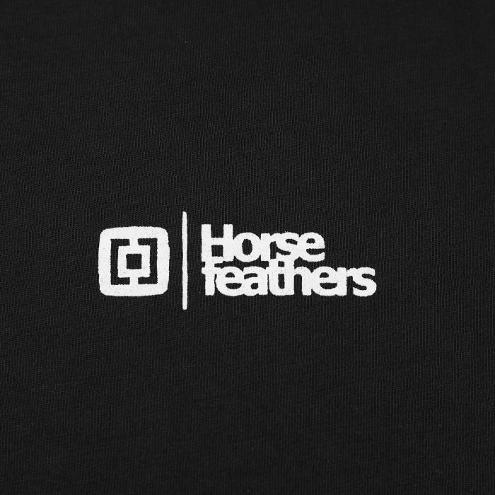Dres Horsefeathers ROOTER TECH T-SHIRT black