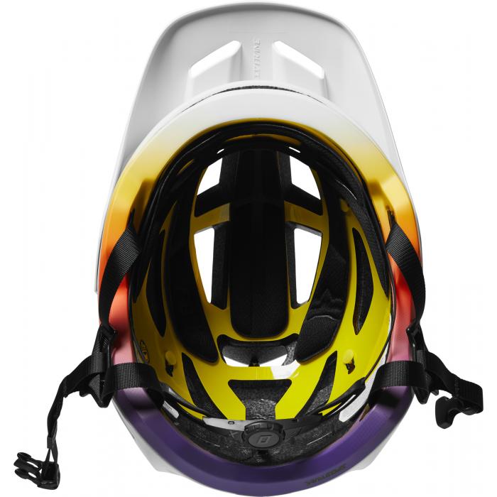 Cyklistická helma Fox Speedframe Vnish Ce White