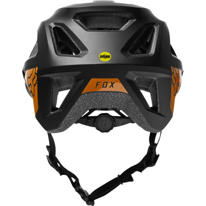 Cyklistická helma Fox Mainframe Helmet Mips Black/Gold