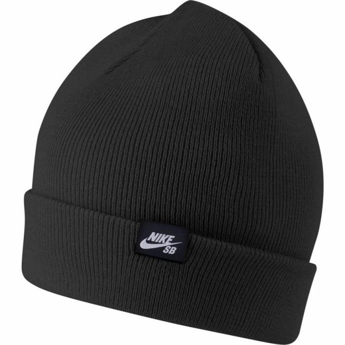 Čepice Nike SB CAP UTILITY BEANIE black/white