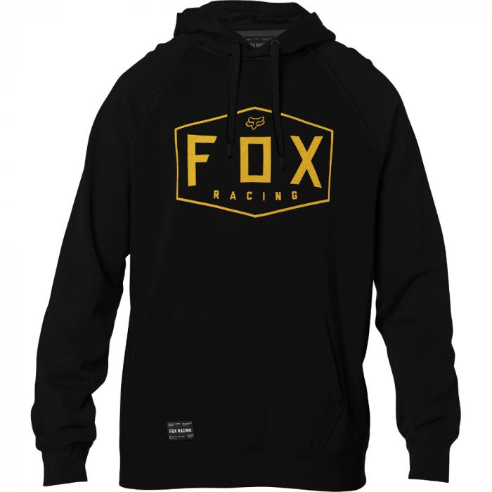 Mikina Fox Crest Pullover Fleece Black