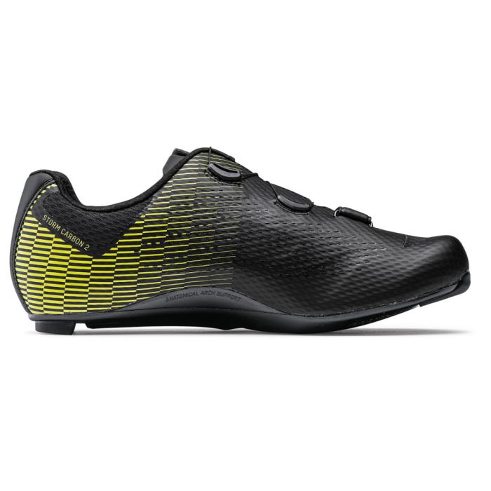 Road tretry Northwave Storm Carbon 2 Black/Yellow Fluo