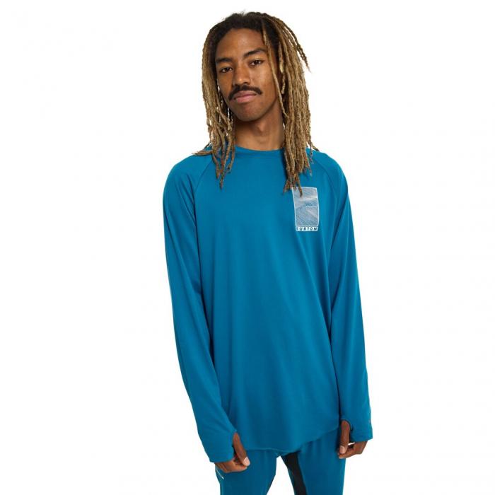 Termo tričko Burton ROADIE TECH T-SHIRT LYONS BLUE