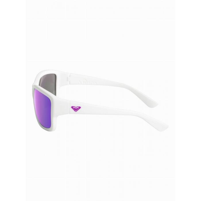 Sluneční brýle Roxy ATHENA SHINY WHITE/ ML PURPLE