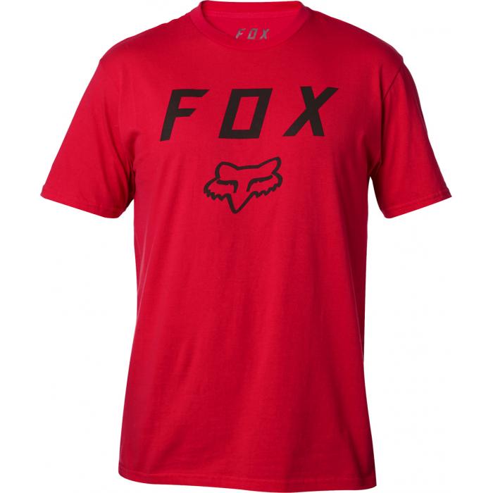 Tričko Fox Legacy Moth Ss Tee Dark Red