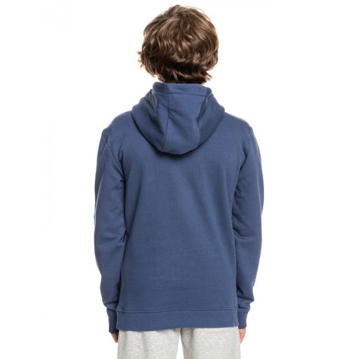 Mikina Quiksilver PRIMARY COLORS HOOD YOUTH BLUE INDIGO