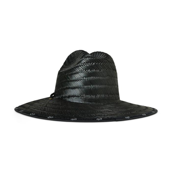 Klobouk Fox Non Stop 2.0 Straw Hat Black