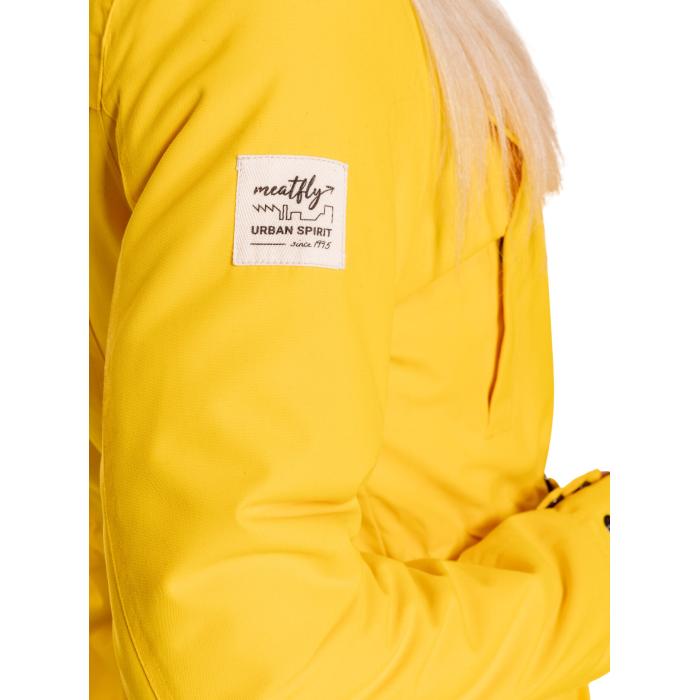 Zimní bunda Meatfly Artemis Parka, Lemon