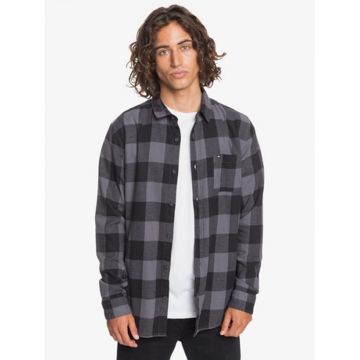 Košile Quiksilver MOTHERFLY FLANNEL IRONGATE MOTHERFLY