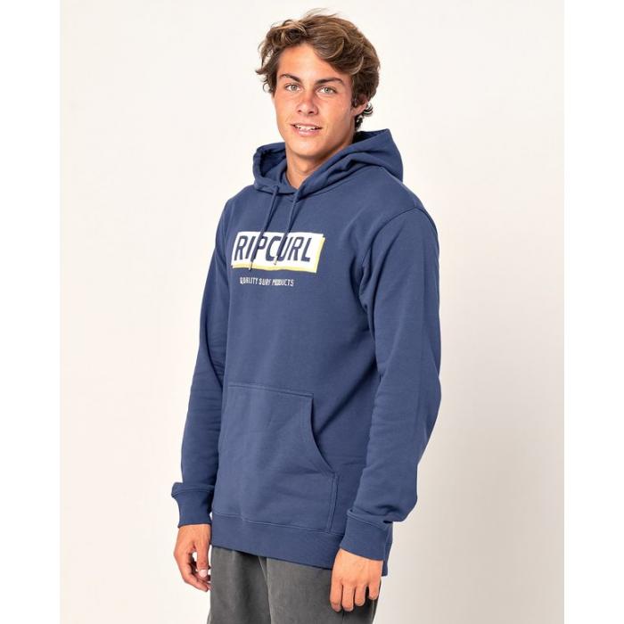Mikina Rip Curl BOXED HOODED POP OVER  Navy