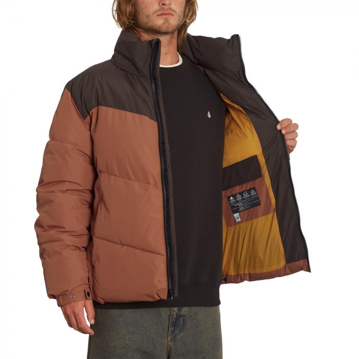Zimní bunda Volcom Goldsmooth Jacket Mocha