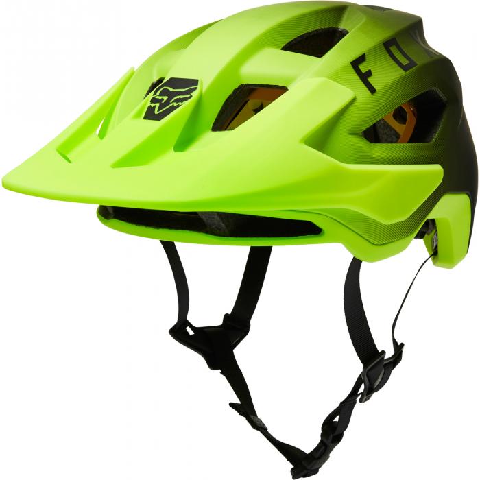 Cyklistická helma Fox Speedframe Helmet Mips Black/Yellow