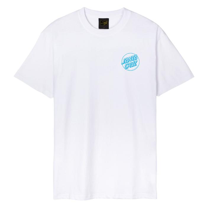 Tričko Santa Cruz Dressen Mash Up Opus T-Shirt White
